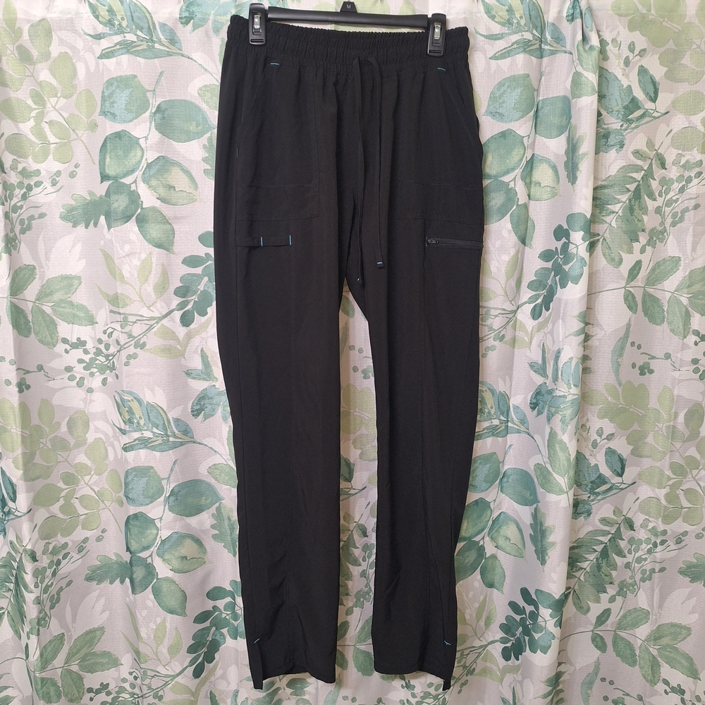 Scrubstar Women's Black Straight Leg Scrub Pants